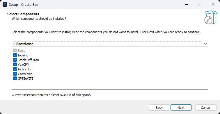 creatorbox_setup_components_en